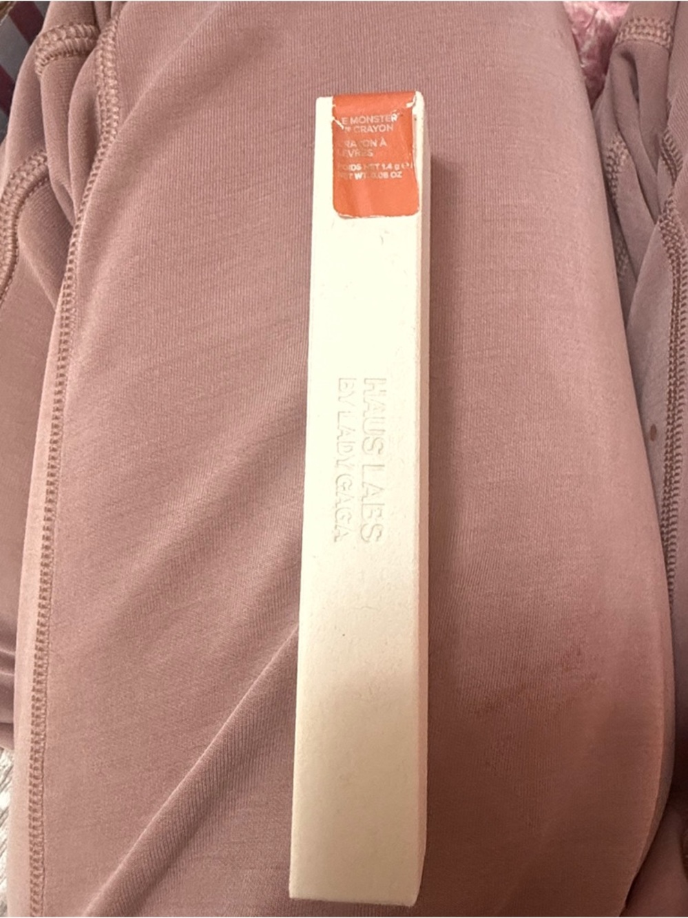💛 2/$25 HAUS LABS Le Monster Lip Crayon Vegan Lipstick and Lip Liner peach matte
